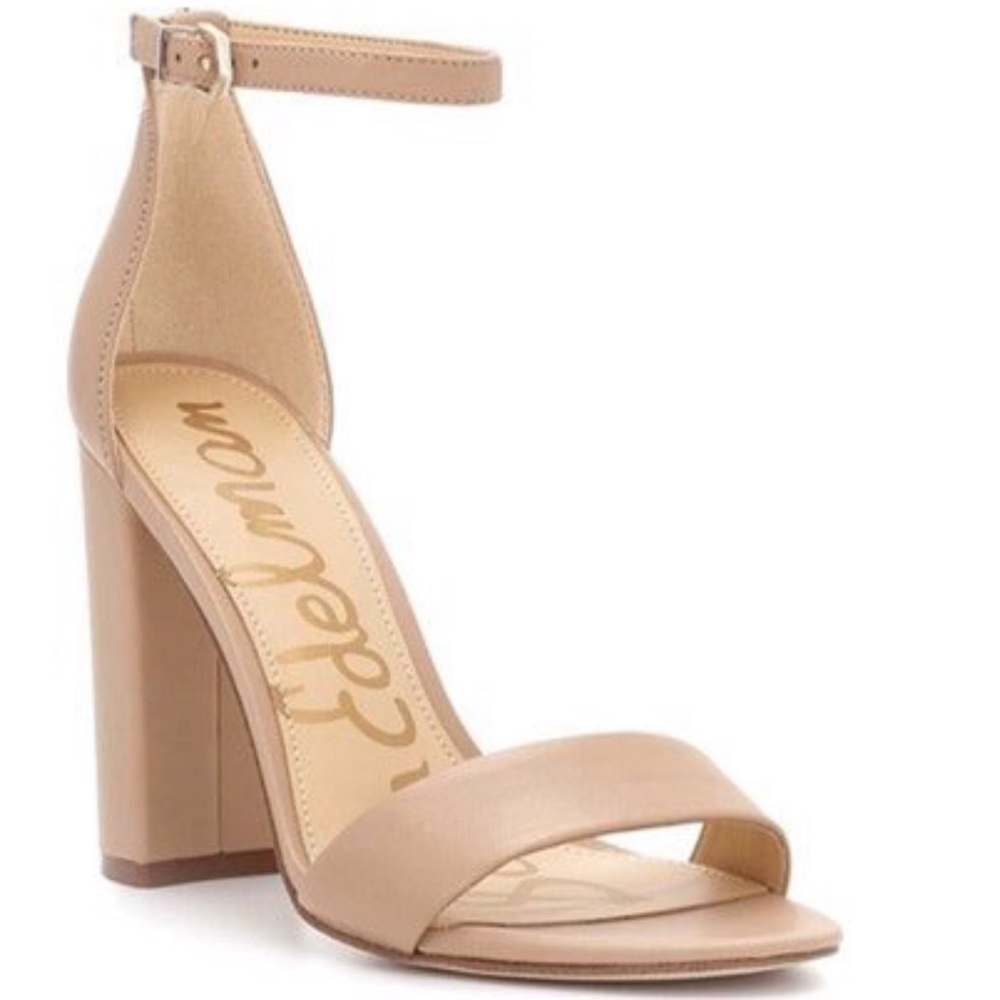 Sam Edelman Nude Heels/Yaro Block Heel